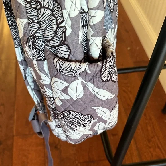 Vera Bradley Essential Backpack Moon Shadow Meadow Pattern NWOT - Picture 3 of 9